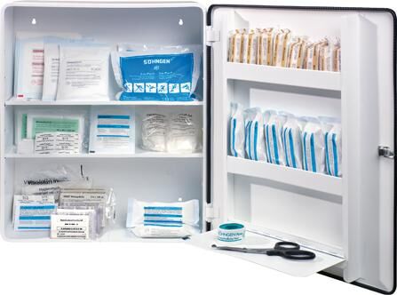 Söhngen Verbandschrank Madrid Standard DIN 13169 weiß Produktbild Söhngen Verbandschrank Madrid Standard DIN 13169 weiß
