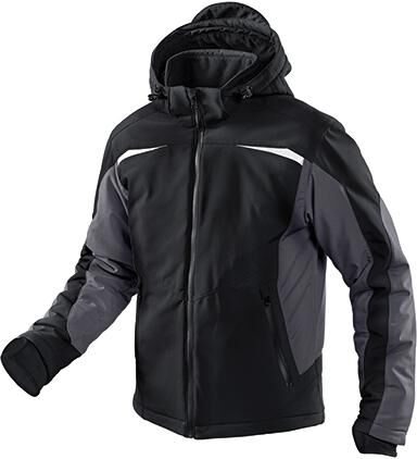 W-Softsh.Jacke PulsschlagGr. M, schwarz/anthrazit Produktbild W-Softsh.Jacke PulsschlagGr. M, schwarz/anthrazit