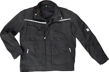 Excess Arbeitsjacke Champ, Gr. M, schwarz/schwarz Produktbild Excess Arbeitsjacke Champ, Gr. M, schwarz/schwarz