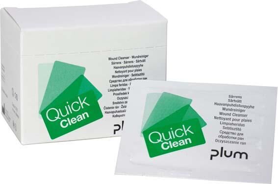 plum Wundreiniger QuickClean Box mit 20 Stück Produktbild plum Wundreiniger QuickClean Box mit 20 Stück