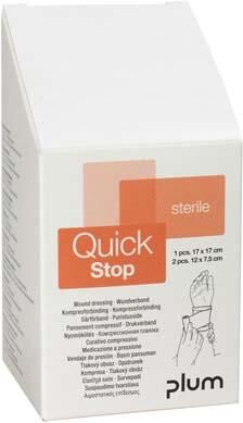 plum Wundverband QuickStop Set mit 3 Stück Produktbild plum Wundverband QuickStop Set mit 3 Stück