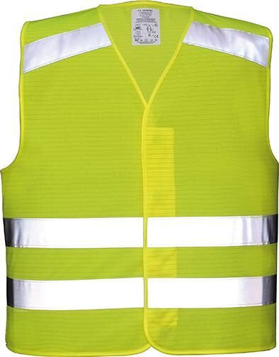 Fortis Warnschutzweste Größe XXL in gelb Produktbild Fortis Warnschutzweste Größe XXL in gelb