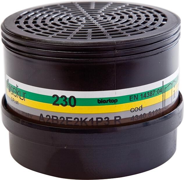 Ekastu Safety Filter 230A2B2E2K1P3R D f.Polimask 230 (Pck.a1St) Produktbild Ekastu Safety Filter 230A2B2E2K1P3R D f.Polimask 230 (Pck.a1St)
