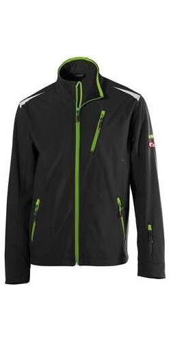 Fortis Herren Jacke 24, Black/lime green, Gr.S Produktbild Fortis Herren Jacke 24, Black/lime green, Gr.S