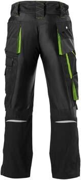 Fortis H-Bundhose 24, Black/lime green, Gr. 60 Produktbild Fortis H-Bundhose 24, Black/lime green, Gr. 60 bild 3