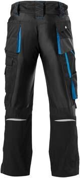 Fortis H-Bundhose 24, Black/turquoise, Gr. 50 Produktbild Fortis H-Bundhose 24, Black/turquoise, Gr. 50 bild 3