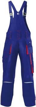 Fortis H-Latzhose 24, Blue/red,Gr.106 Produktbild Fortis H-Latzhose 24, Blue/red,Gr.106 bild 3
