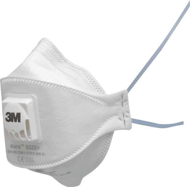 3M Feinstaubmaske 9322+, FFP2 Produktbild 3M Feinstaubmaske 9322+, FFP2