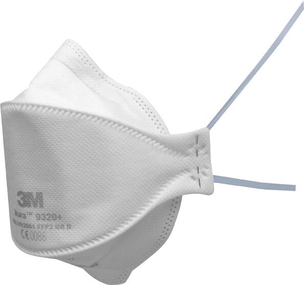 3M Feinstaubmaske 9320+, FFP2 Produktbild 3M Feinstaubmaske 9320+, FFP2