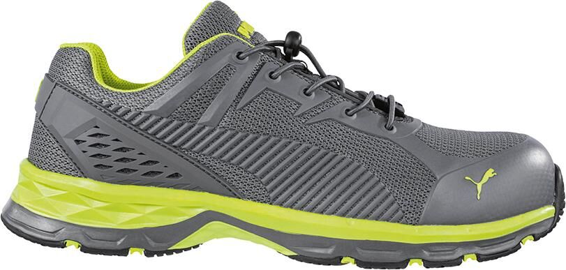 Puma Halbschuh 643880 S1P ESD grau lime Größe 47 Produktbild Puma Halbschuh 643880 S1P ESD grau lime Größe 47