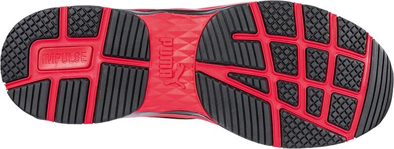 Puma Halbschuh 643890 S1P ESD schwarz rot Größe 45 Produktbild Puma Halbschuh 643890 S1P ESD schwarz rot Größe 45 bild 6