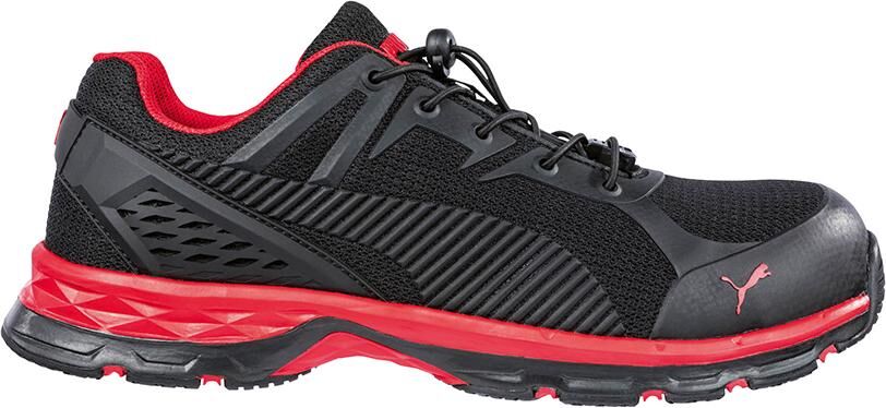 Puma Halbschuh 643890 S1P ESD schwarz rot Größe 47 Produktbild Puma Halbschuh 643890 S1P ESD schwarz rot Größe 47