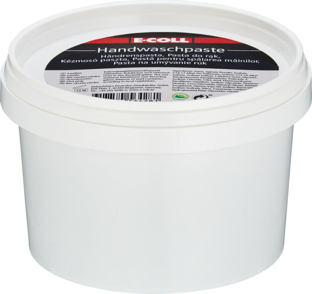 E-Coll Handwaschpaste Handreiniger 500ml Dose Produktbild E-Coll Handwaschpaste Handreiniger 500ml Dose