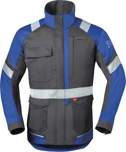 Havep Langjacke 50285 Größe 50 kohlengrau blau Produktbild Havep Langjacke 50285 Größe 50 kohlengrau blau