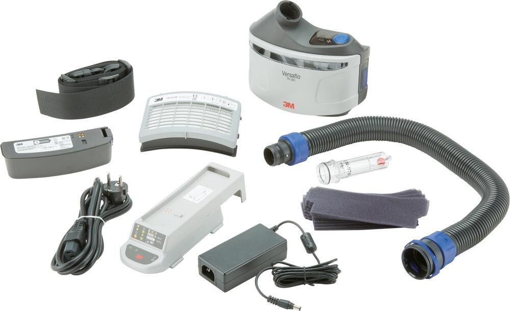 3M Starterpaket TR-315E und mit Gebläseeinheit TR-302E+ Produktbild 3M Starterpaket TR-315E und mit Gebläseeinheit TR-302E+