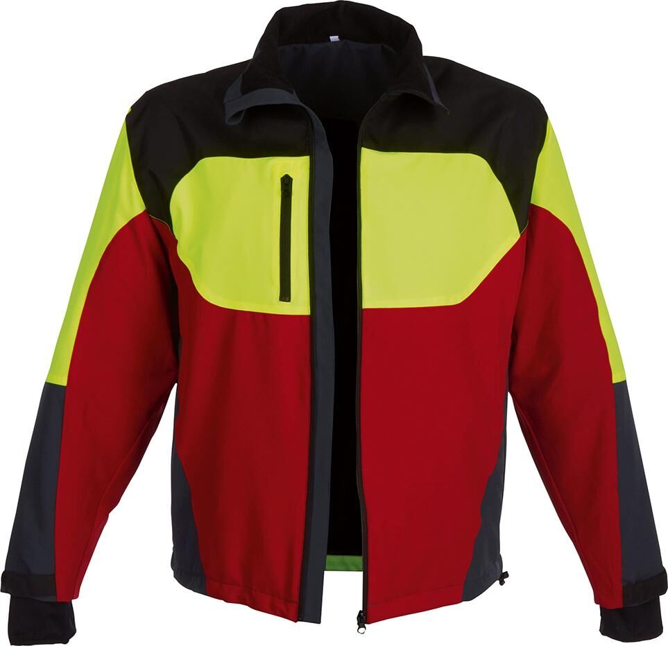 Watex Stretchjacke Forest Jack Red Größe 3XL rot anthrazit gelb Produktbild Watex Stretchjacke Forest Jack Red Größe 3XL rot anthrazit gelb