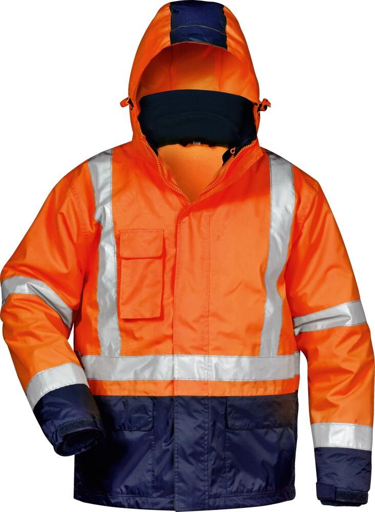 Safestyle Warnschutzjacke Udo Größe 2XL orange marine Produktbild Safestyle Warnschutzjacke Udo Größe 2XL orange marine