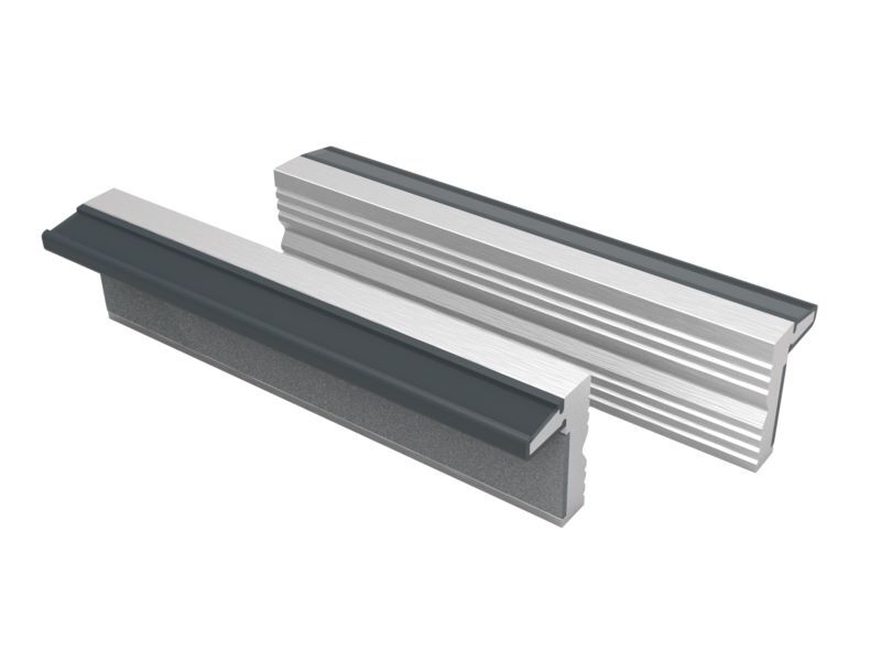 Produktbild Bahco Aluminum-Backen 125 mm mit normalen horizontalen Rillen