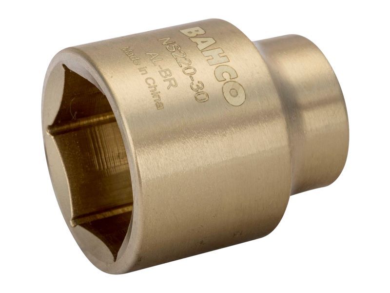 Produktbild 1/2"-Steckschlüssel-Einsatz aus Aluminiumbronze mit 30-mm-Sechskantprofil, funke bild 2