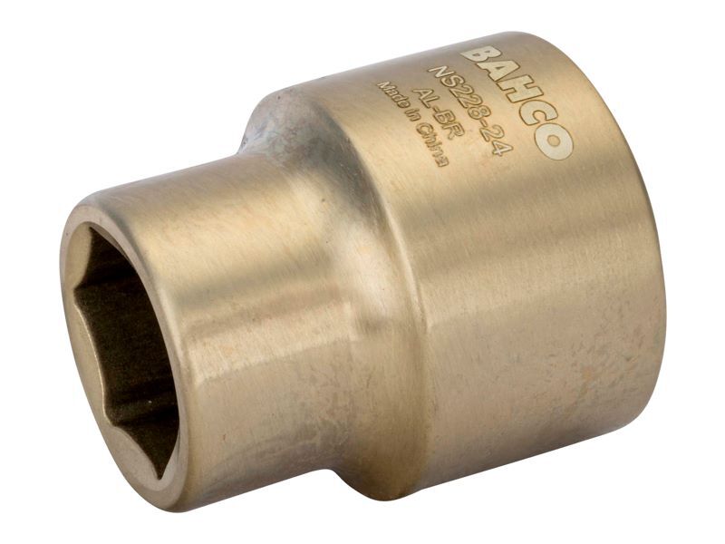 Produktbild 1"-Steckschlüssel-Einsatz aus Aluminiumbronze mit 38-mm-Sechskantprofil, funkenf bild 2