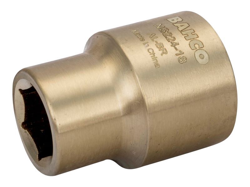 Produktbild Bahco Einsatz aus Aluminiumbronze 3/4 Zoll mit 28 mm Sechskantprofil funkenfrei