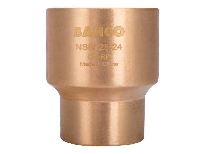 Produktbild Bahco Steckschlüssel-Einsatz 1 Zoll Kupferberyllium mit 27 mm Sechskantprofil funkenfr