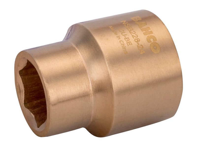 Produktbild Bahco Einsatz aus Kupferberyllium 1 Zoll mit 80 mm Sechskantprofil funkenfrei