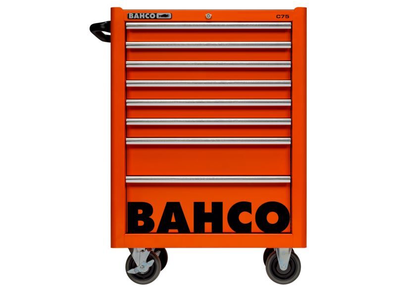 Produktbild Bahco Werkstattwagen C75 Classic Serie mit 8 Schubladen blau 956 x 501 x 763 mm