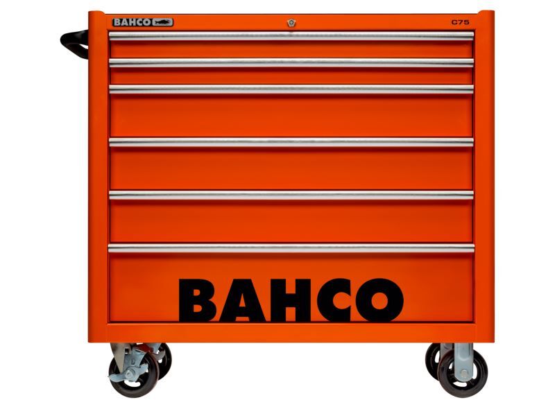 Produktbild Bahco Werkstattwagen C75 mit 6 Schubladen 986x501x1100 mm blau RAL 5005