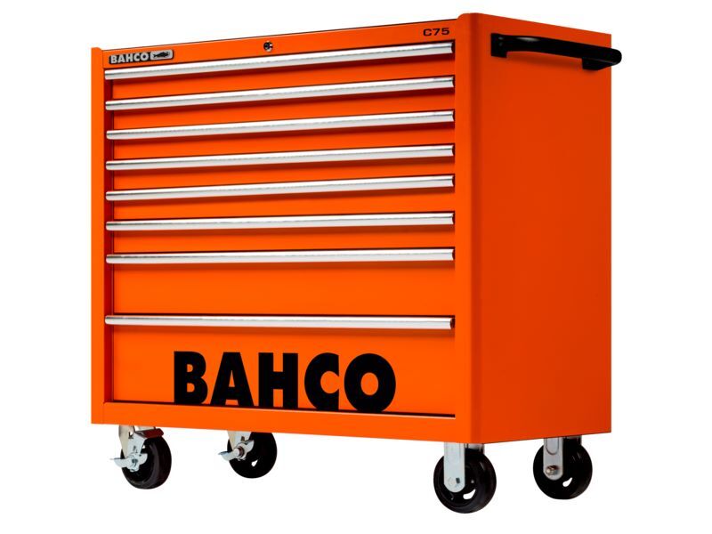 Produktbild Bahco Werkstattwagen C75 mit 8 Schubladen 986x501x1100 mm Blau RAL 5005