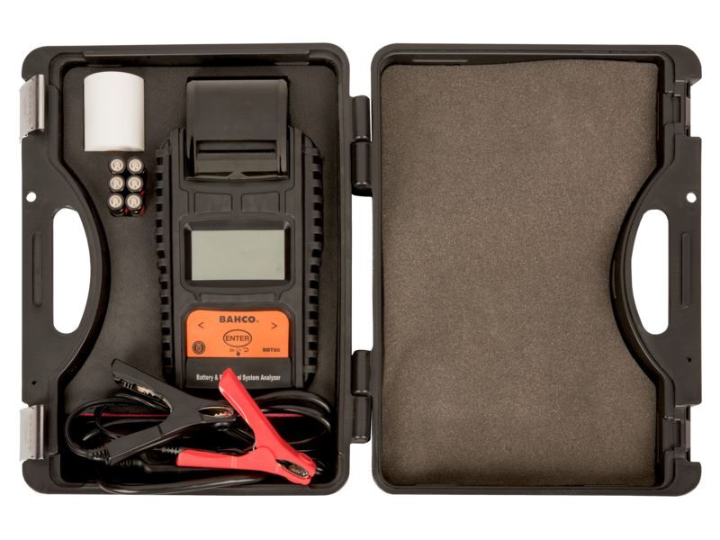 Produktbild 6&12V Digitaler Batterietester mit Drucker bild 2