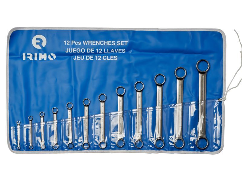 Produktbild Bahco Doppelringschlüssel-Satz 6-32 mm 12 Stück in Tasche