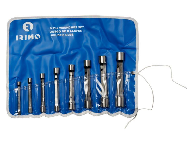 Produktbild Bahco Doppelsteckschlüssel Satz 6x7 - 20x22 8 Stück in Tasche