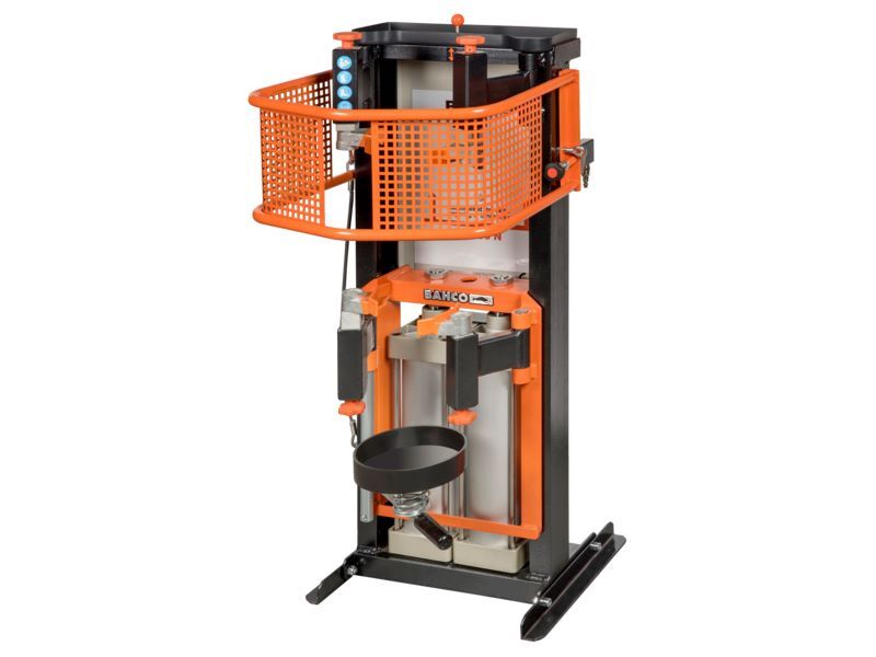Produktbild Bahco Druckluft Stand Federspanner mit Doppel Zylinder und Sicherheitskäfig