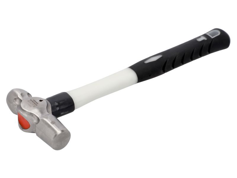 Produktbild Bahco Edelstahl Schlosserhammer mit Kugelpinne und Fiberglas-Griff 1100 g