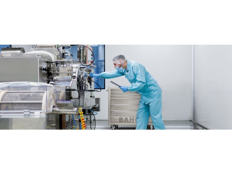 Produktbild Edelstahlwerkstattwagen mit sieben Schubladen, 40", 995 mm × 501 mm × 1100 mm bild 3
