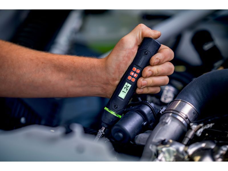 Produktbild Elektronischer Drehmoment- & Drehwinkelschraubendreher 0.04-0.7 Nm mit Bluetooth bild 2