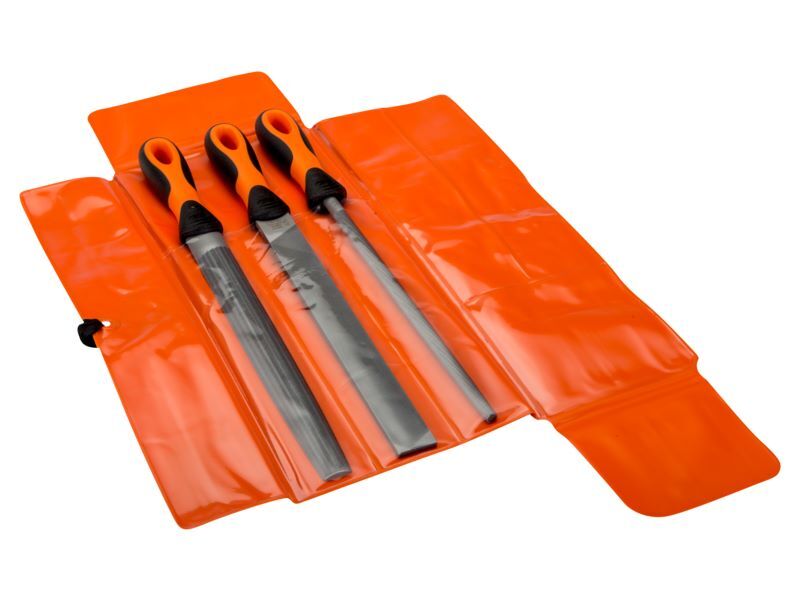 Produktbild Bahco ERGO Feilensatz Halbschlicht 250 mm 3-teilig