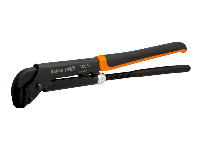 Produktbild Bahco ERGO Rohrzange Schwedisches Modell 1 1/2 Zoll Länge 430 mit Soft-Touch-Aufnahme