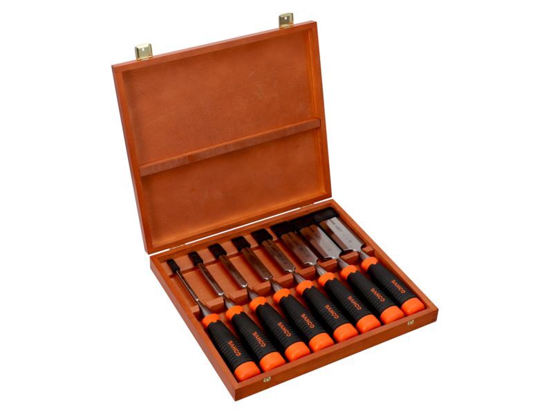Produktbild Bahco ERGO Stechbeitel Satz 8-teilig 6-38 mm