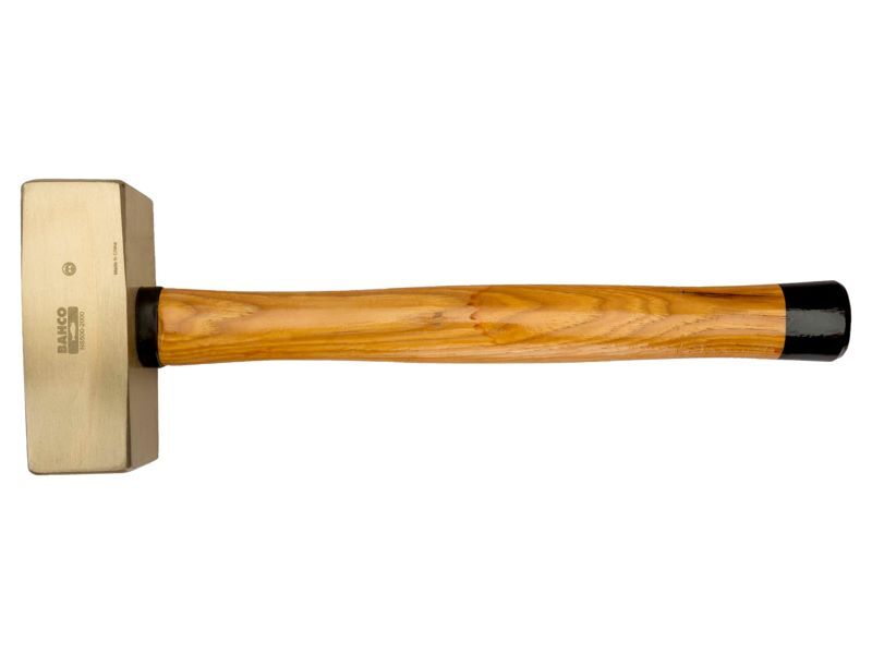 Produktbild Fäustel mit Aluminiumbronze-Kopf und Holzgriff, funkenfrei, 4 kg bild 2