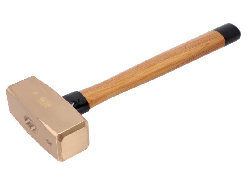 Produktbild Bahco Fäustel 2 kg mit Kupferberyllium-Kopf und Holzgriff funkenfrei