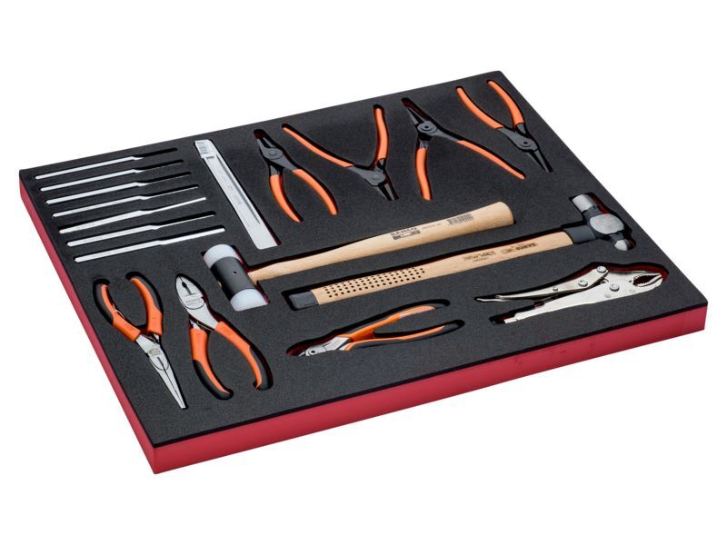 Produktbild Bahco Fit&Go 3/3 Einlage Zangen und Schlagwerkzeuge 18 Teile