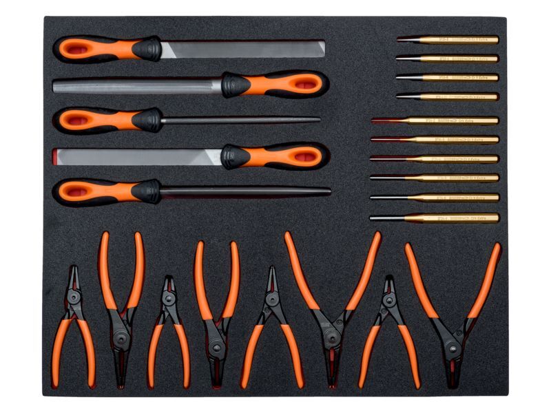Produktbild Fit&Go 3/3 Einlage Feilen, Zangen und Splintentreiber - 23-teilig bild 2