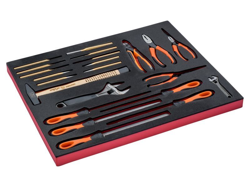 Produktbild Bahco Fit&Go 3/3 Schaumstoffeinlage mixed 22 Teile