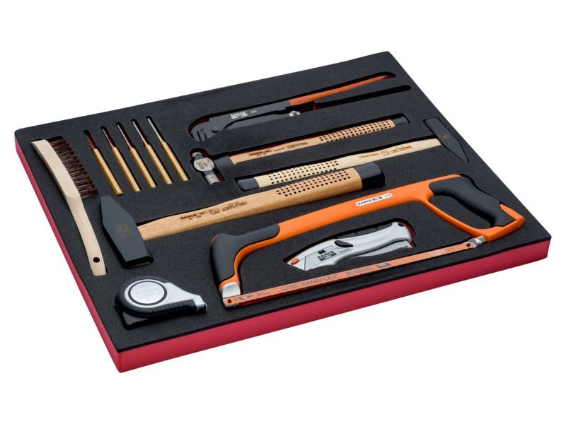 Produktbild Fit&Go 3/3 Schaumstoffeinlage Schlag- und Messwerkzeugsatz – 13-teilig bild 2