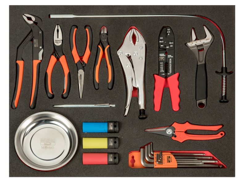 Produktbild Bahco Fit&Go 3/3 Werkzeugeinlag Steckschlüsseleinsätze
