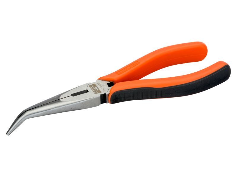 Produktbild Bahco Flachrundzange 60 grad abgewinkelt 165 mm