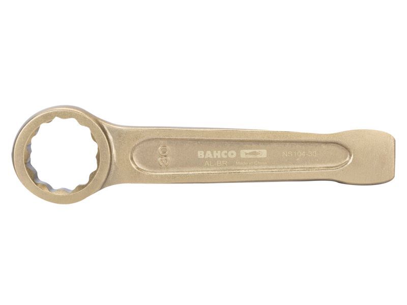 Produktbild Bahco Funkenfreier 43 mm Schlag Ringschlüssel aus Aluminiumbronze 225 mm