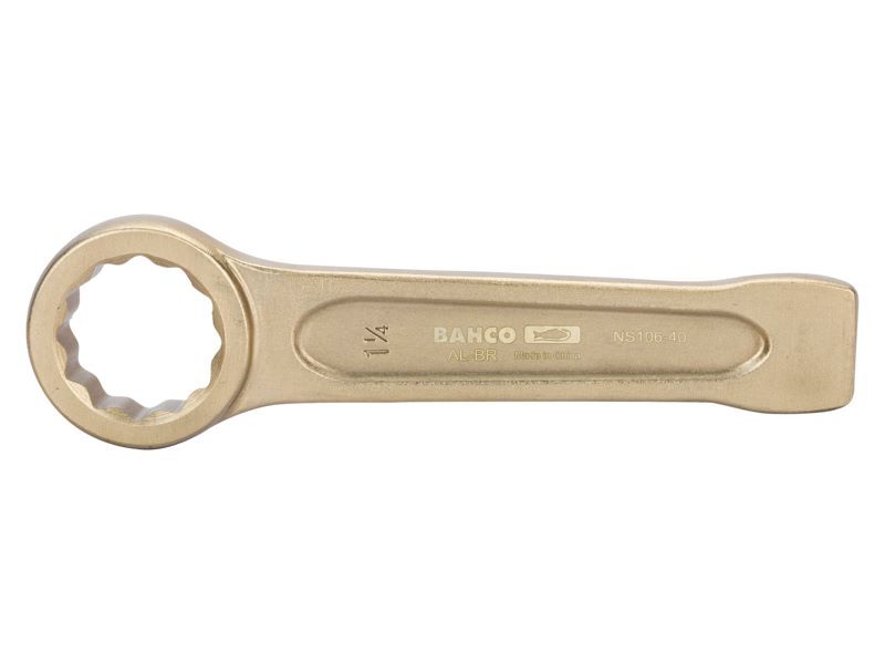 Produktbild Bahco Funkenfreier 4 1/8 Zoll Schlag Ringschlüssel aus Aluminiumbronze 420 mm